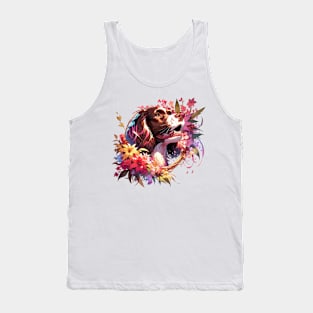 Boykin Spaniel Joyful Mothers Day Dog Mom Gift Tank Top